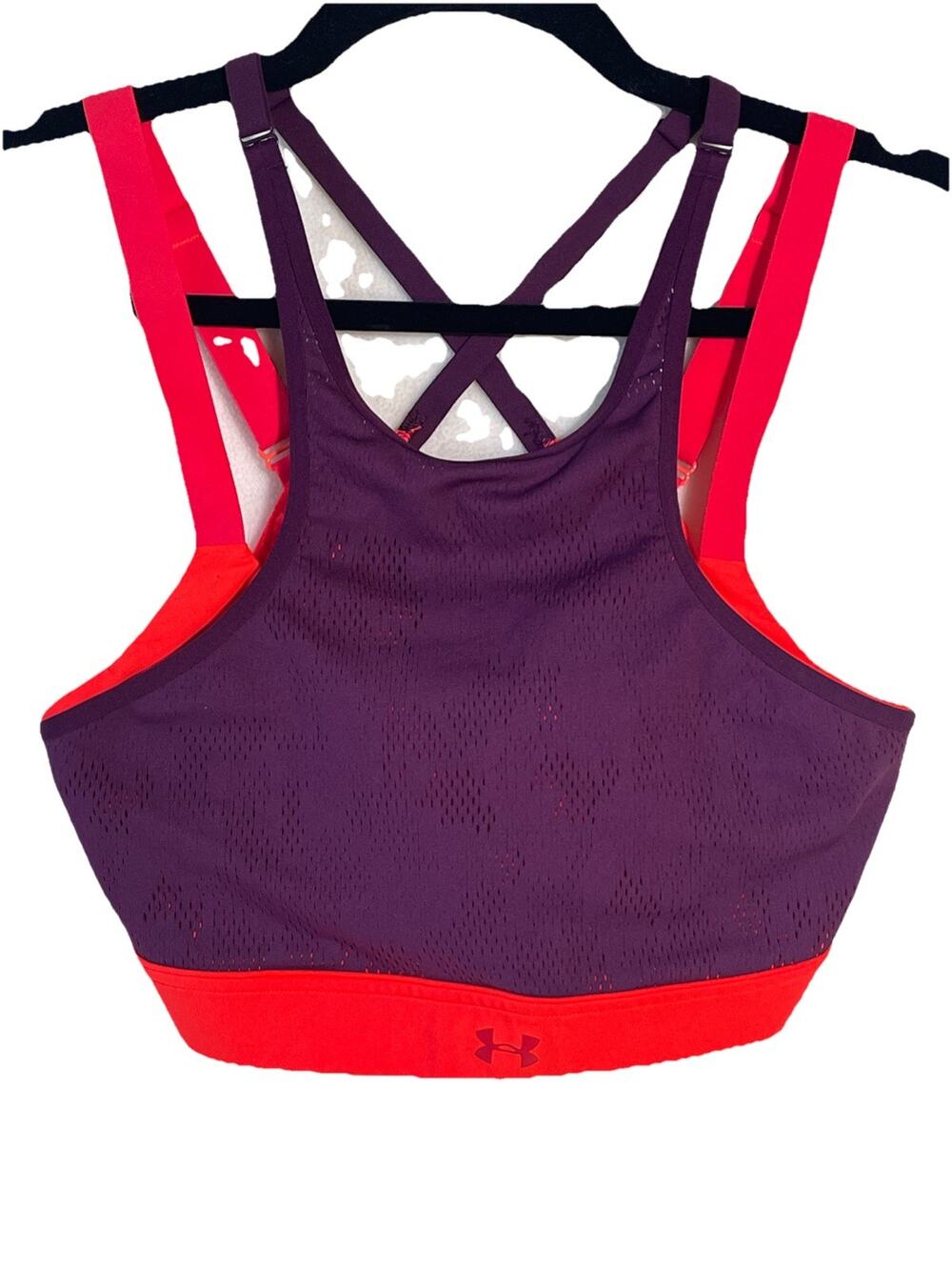 Under Armour Sports Bra Pink/ Purple Support Medium